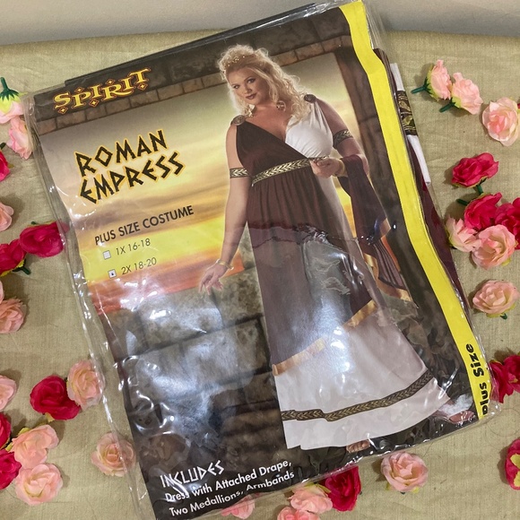Roman Empress Costume Plus Size 2X(18-20) - Picture 1 of 11